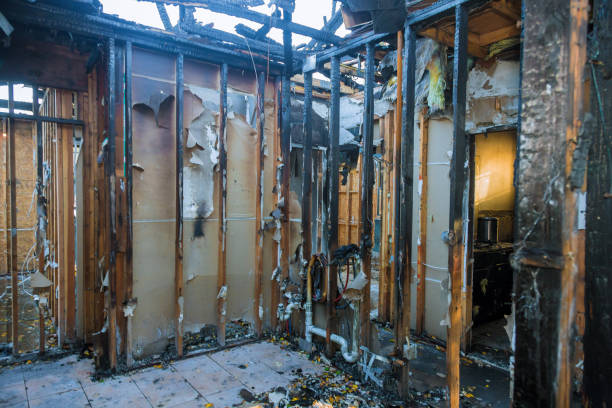 Professional Soot Cleanup technician working in Centreville, MD
